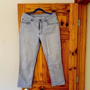 Patagonia Straight Leg Jeans in Light Gray